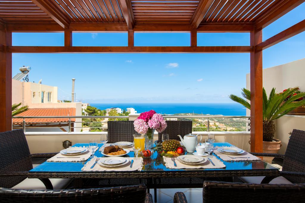 Azure Sea View Villa Rethymno Rom bilde